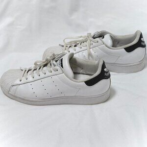 Adidas Superstan Stan Smith sneakers white & navy leather tennis shoes